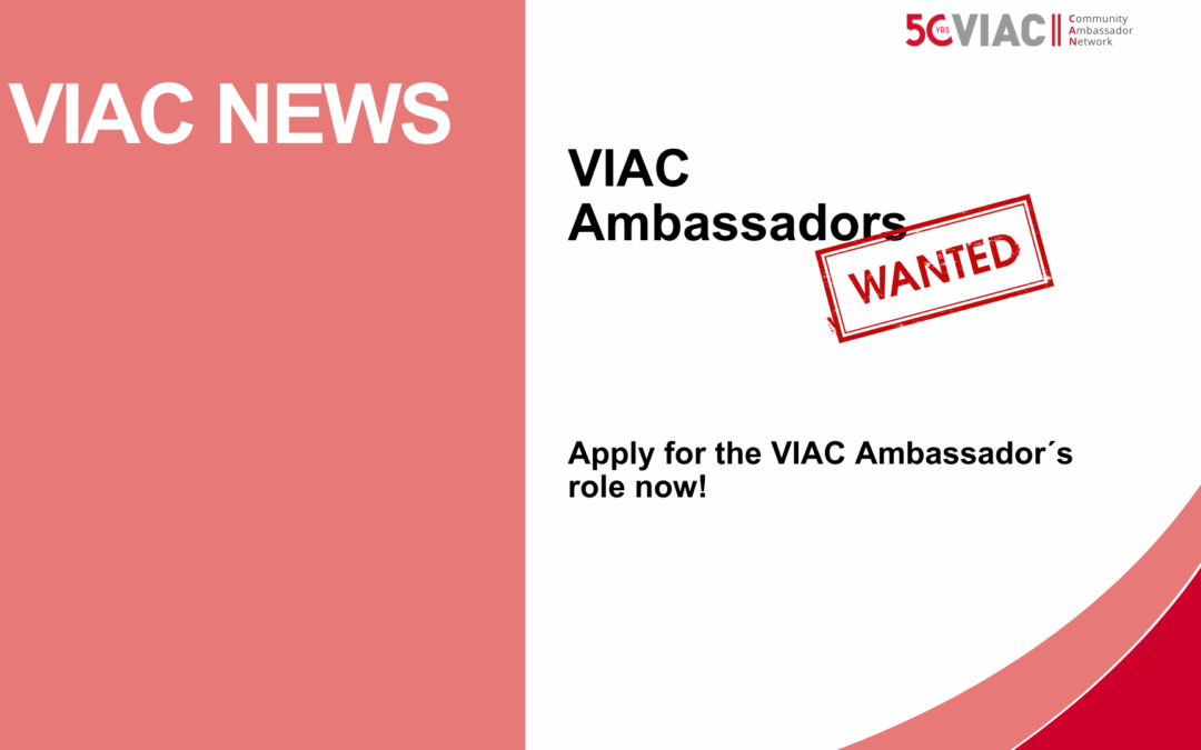 VIAC Ambassadors WANTED